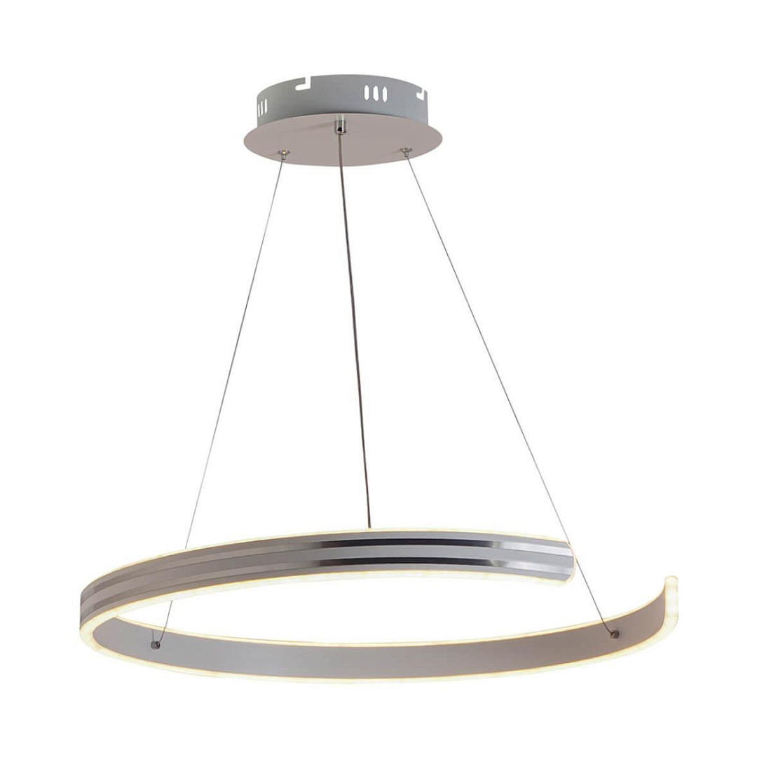 Подвесная Светодиодные люстры Profit Light 6039/1 WHT+CHR