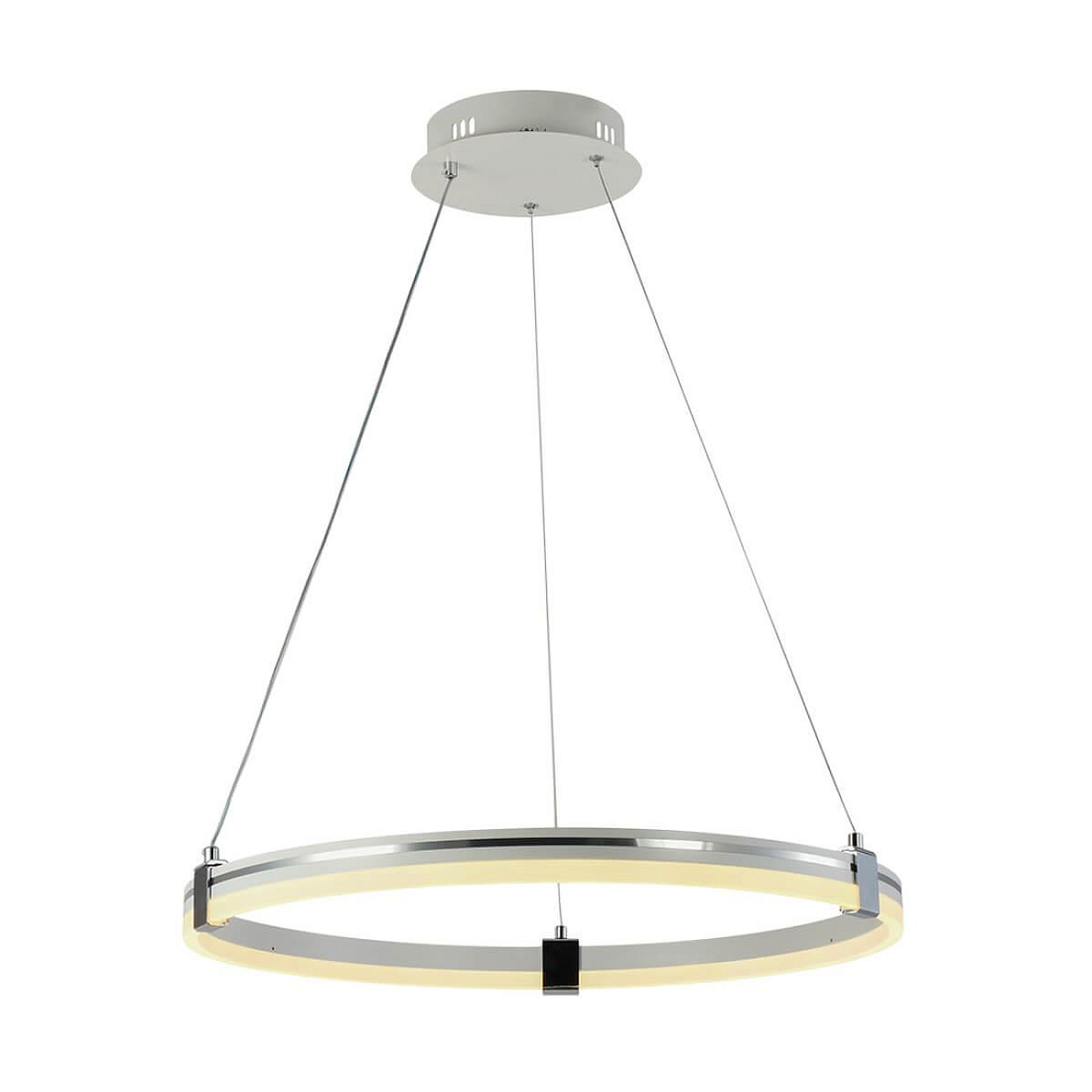 Подвесная Светодиодные люстры Profit Light 6043/1 WHT+CHR