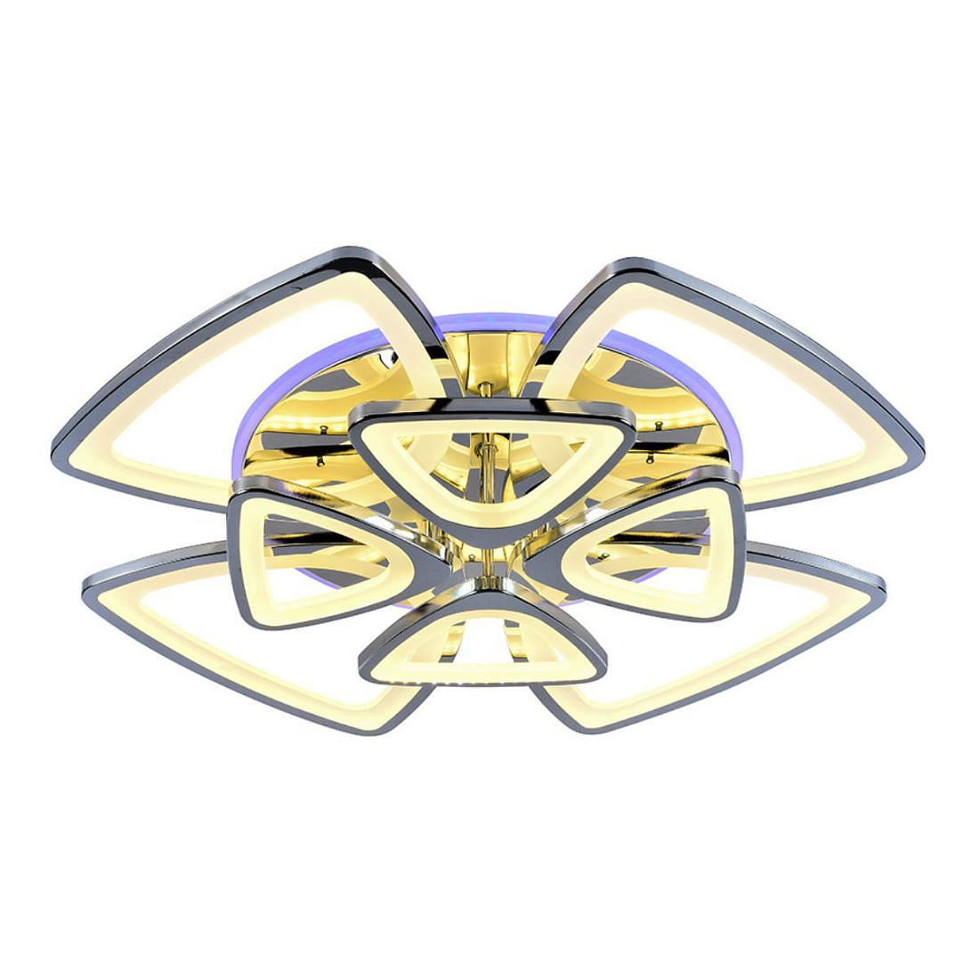 Потолочная Светодиодные люстры Profit Light 1264/4+4 CHR