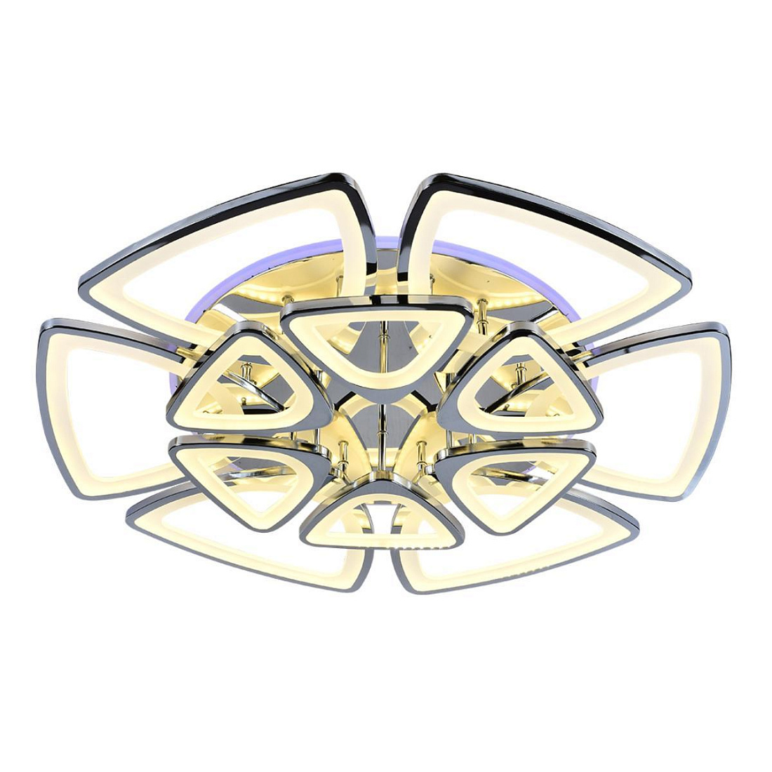 Потолочная Светодиодные люстры Profit Light 1264/6+6 CHR