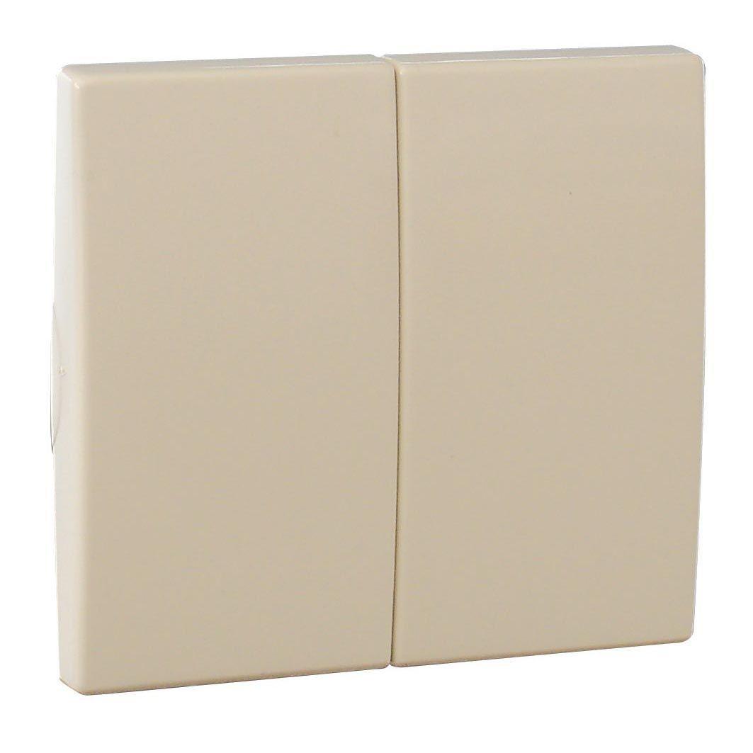 Клавиша выключателя двойная Efapel Apolo 5000 50611 TMF