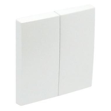 Клавиша выключателя двойная Efapel Logus 90 90611 TBR