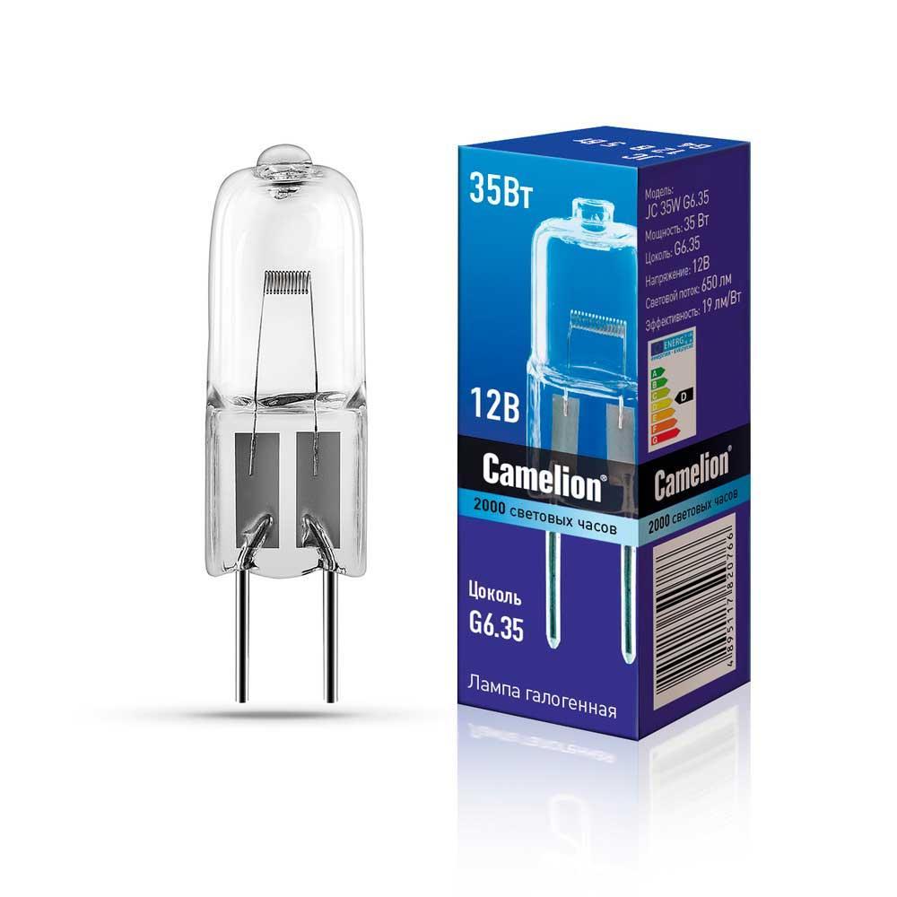 Лампа галогенная Camelion JC 35W G6.35