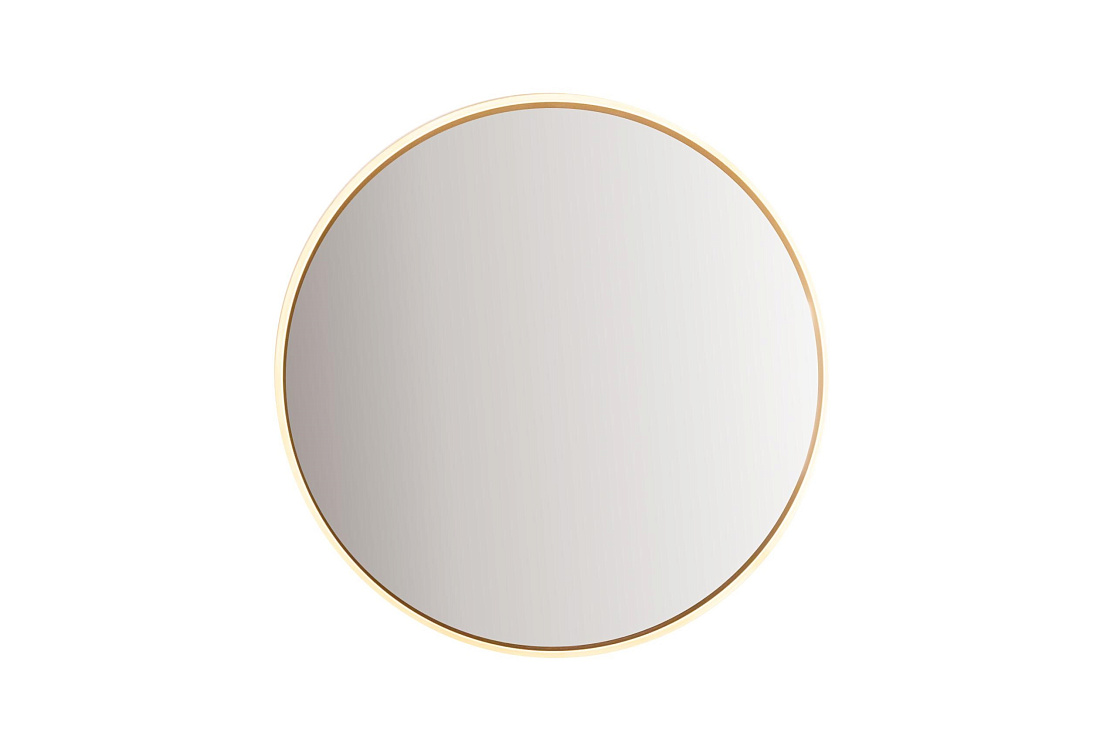 Зеркало Atoll Круг 80 золото