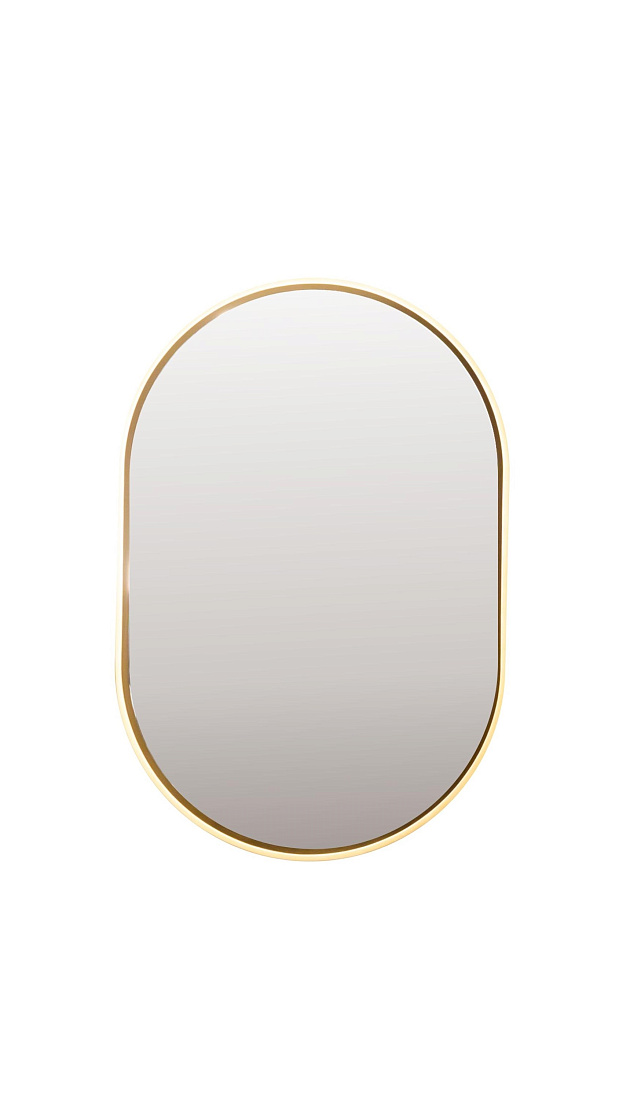 Зеркало Atoll Капсула 60x90 золото