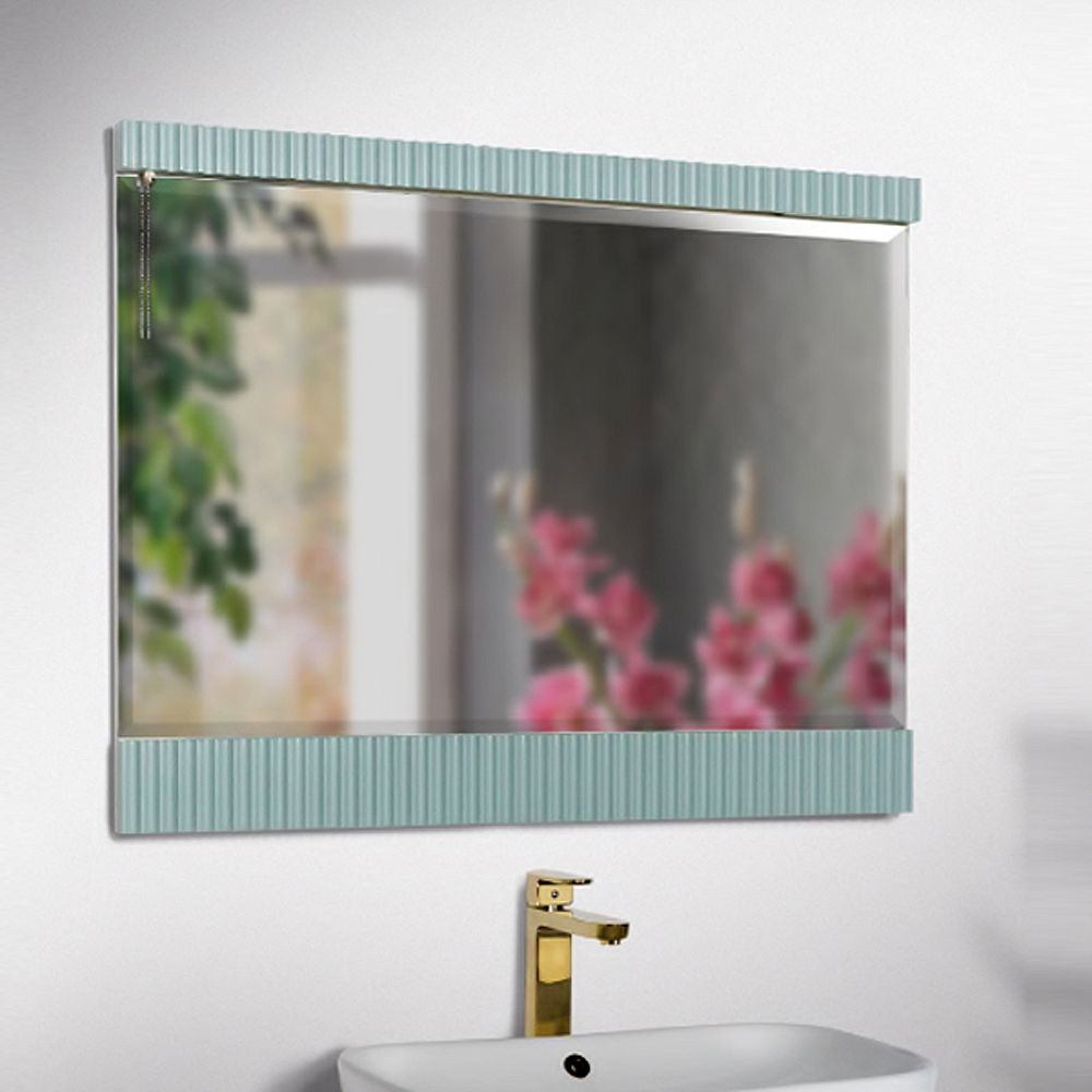 Зеркало Atoll Аванти 80х75 с подсветкой, тиффани