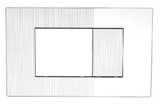 Кнопка смыва Bocchi Piave 8200-0022 для унитаза белая