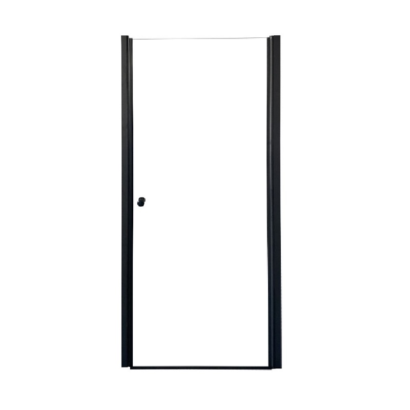 Душевая дверь в нишу Parly DE90B 90x185 с черным профилем