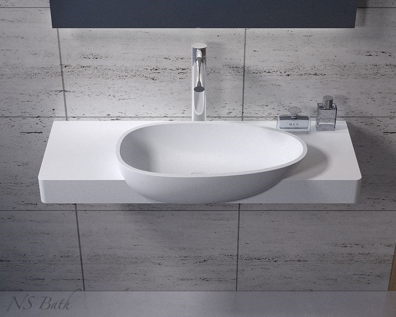 Раковина NS Bath NSS-1050 100 глянцевая/матовая