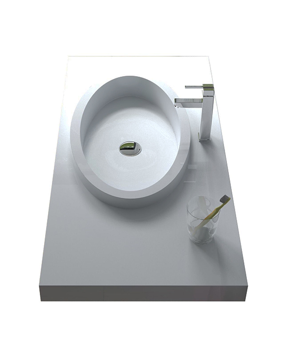 Раковина NS Bath NSS-1052 100 глянцевая/матовая