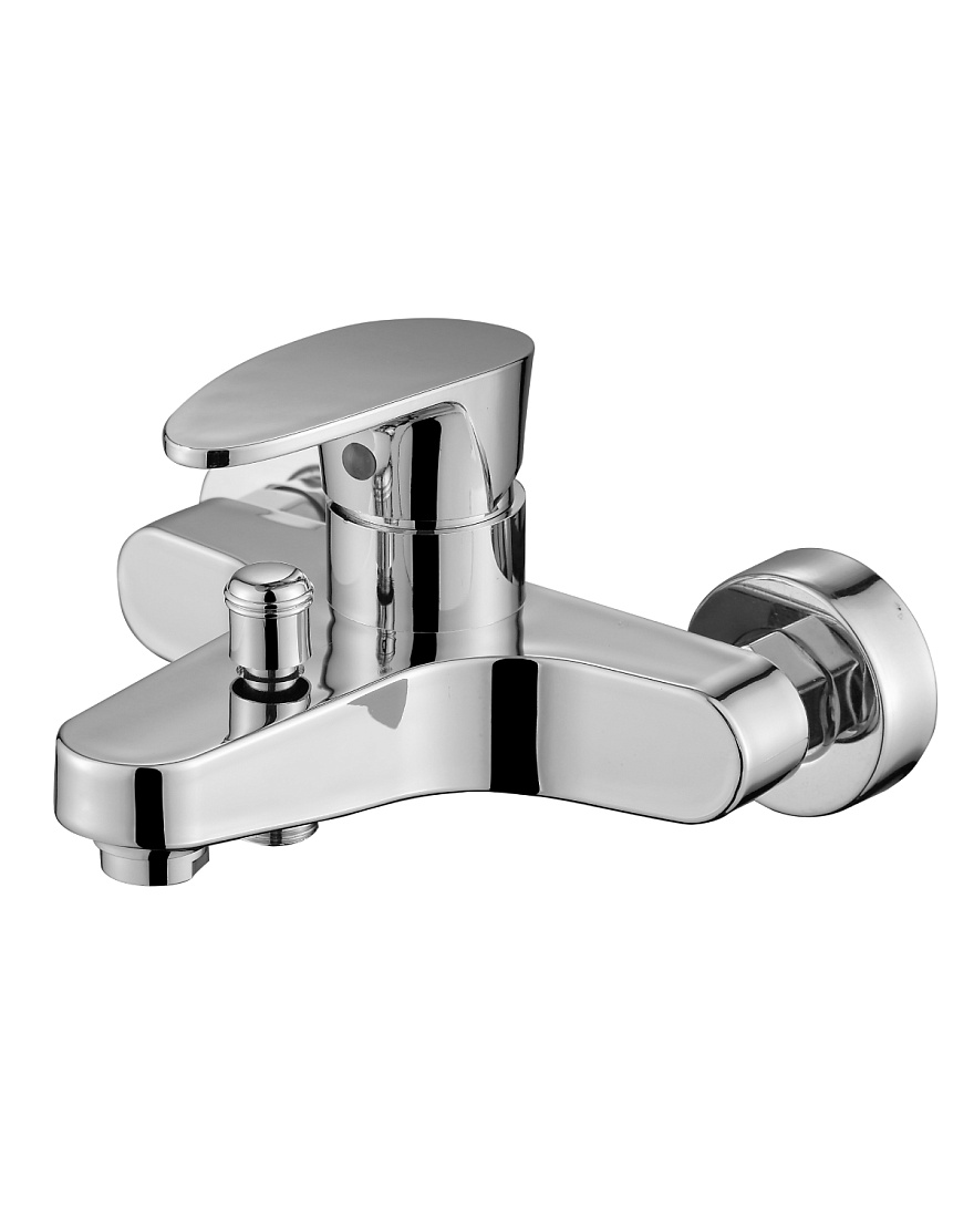 Смеситель OneLife P09-100cr полимерный для ванны и душа, хром