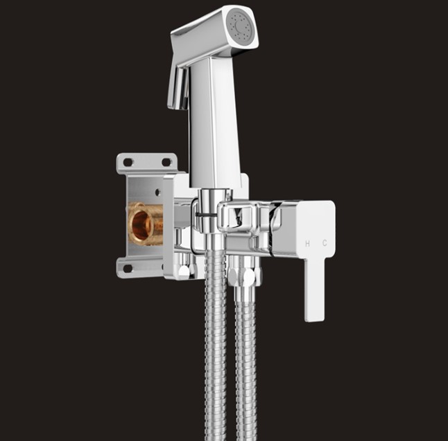 Гигиенический душ Elghansa 22Q0017 (Set-112) встраиваемый однорычажный хром