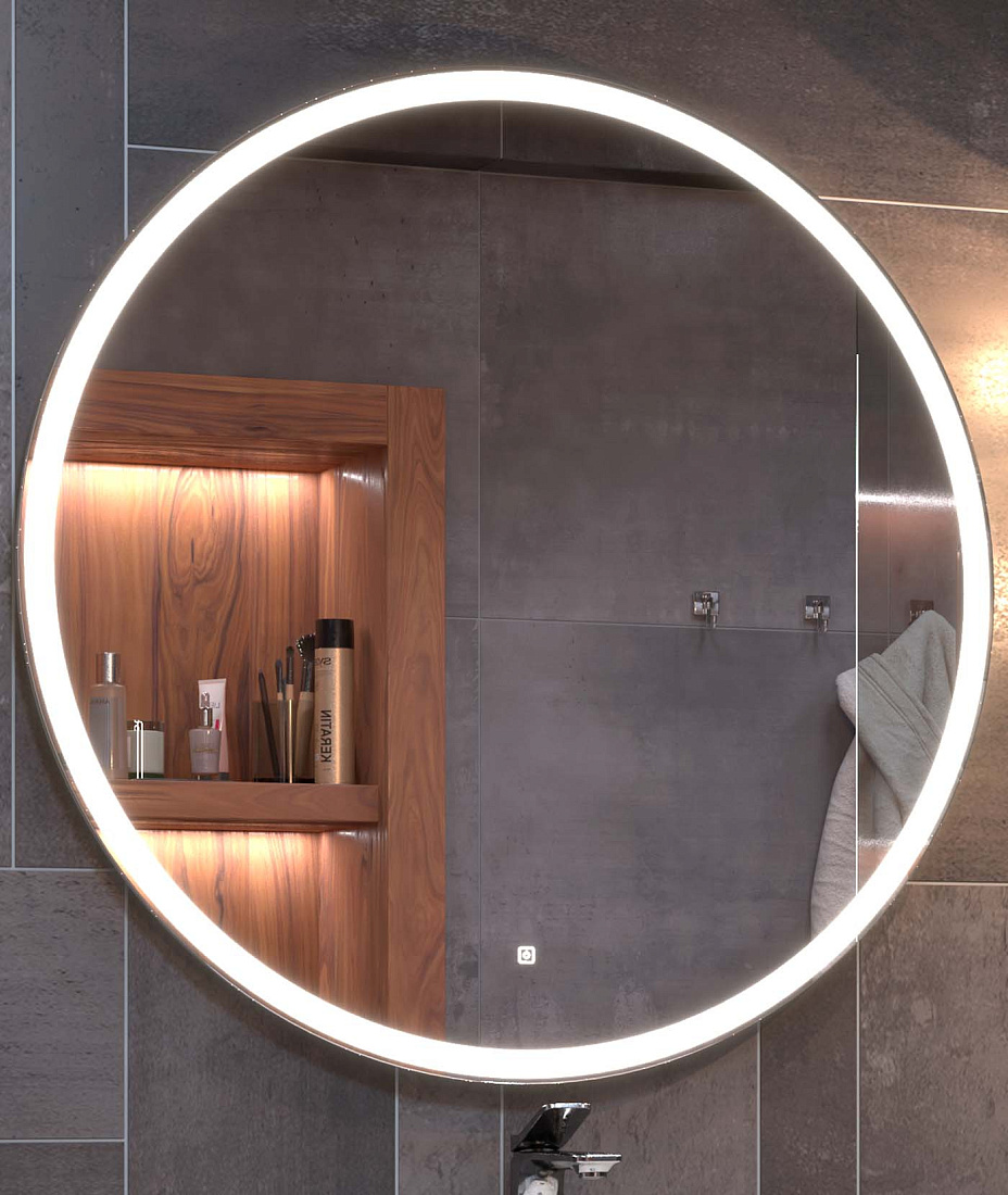 Зеркало Vigo Cosmo Classic 90 с подсветкой и сенсорным выключателем