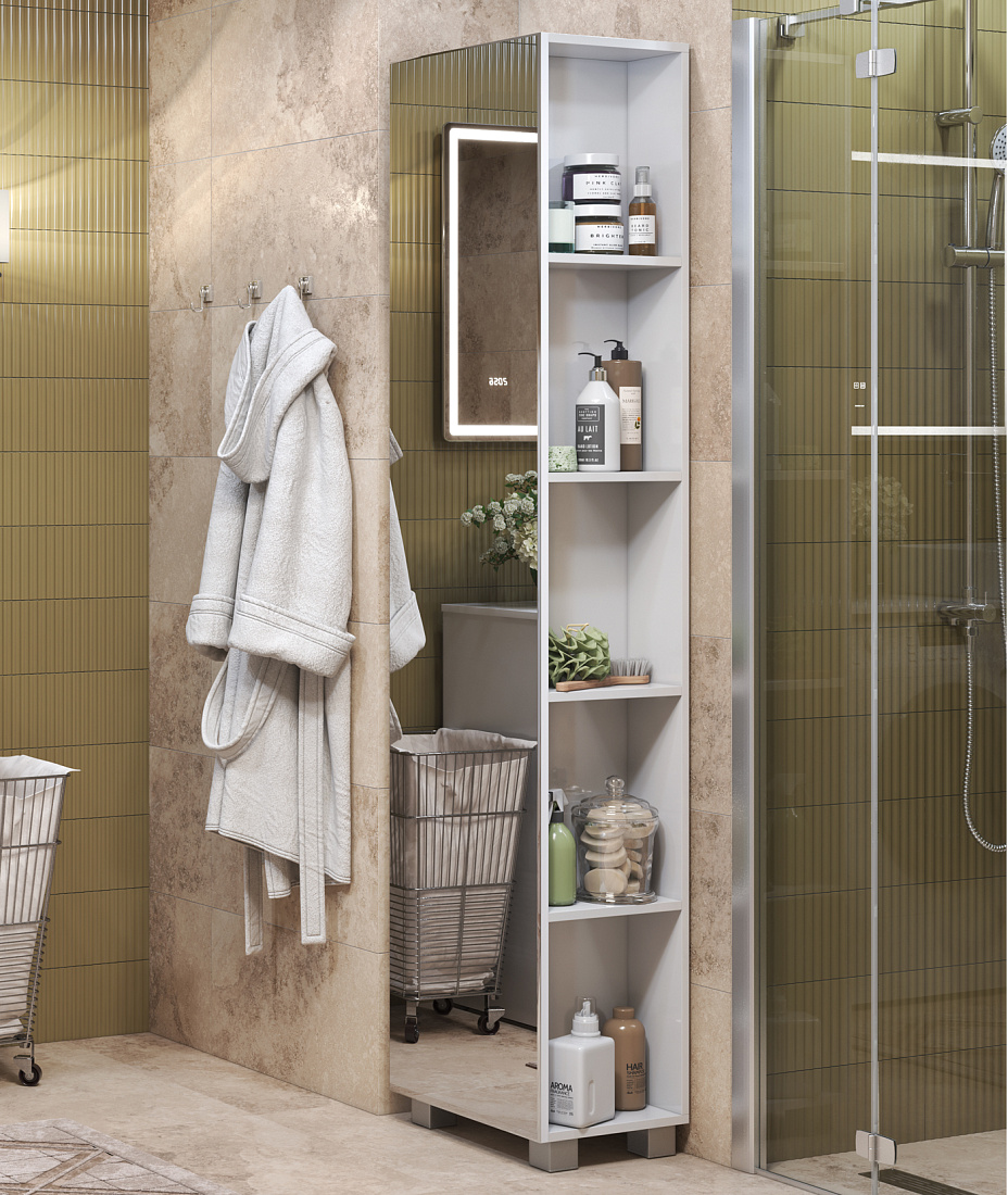 Шкаф-пенал Vigo Urban 45 с зеркалом