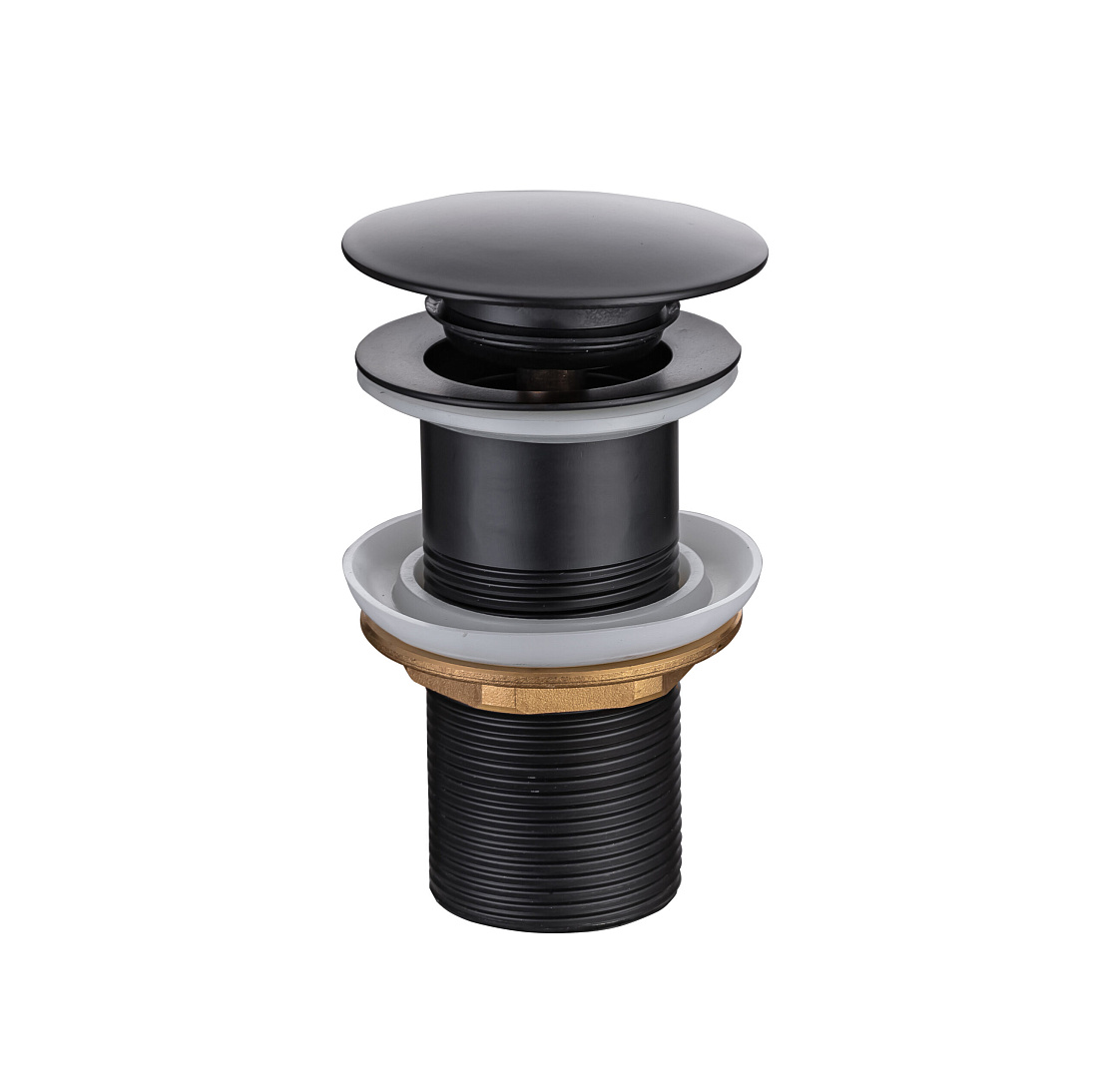 Донный клапан для раковины Avimano Emotion 4000022 черный матовый