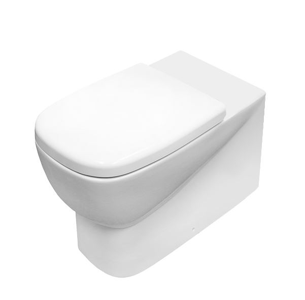 Унитаз приставной Sanita luxe Infinity Rimless (INFSLBW0104R)