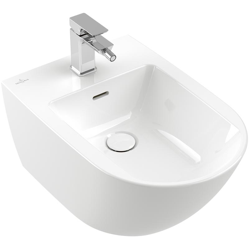 Биде подвесное Villeroy & Boch Subway 3.0 44700001 альпийский белый
