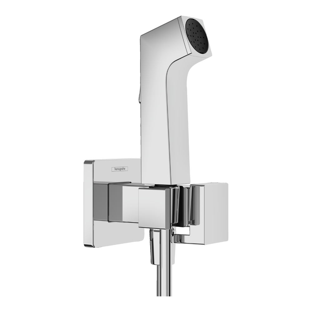 Гигиенический душ Hansgrohe Bidette E 1jet 29233000 со смесителем, хром