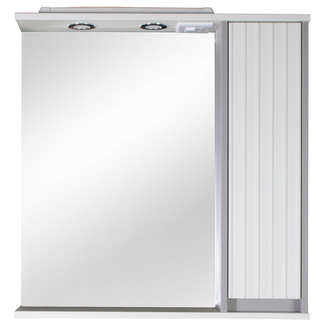 Зеркало-шкаф ASB-Mebel Мирано 65 правое