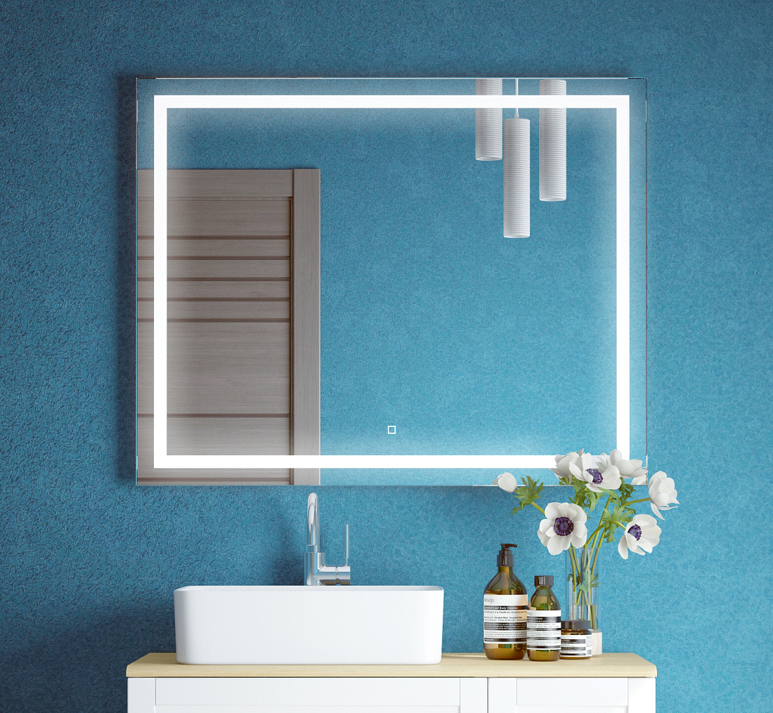 Зеркало Corozo Барго 120х80 LED с сенсорным выключателем