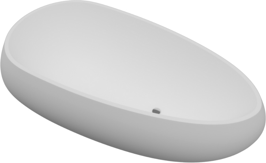 Акриловая ванна Artemis Ceres Lalage 180x85 белая матовая