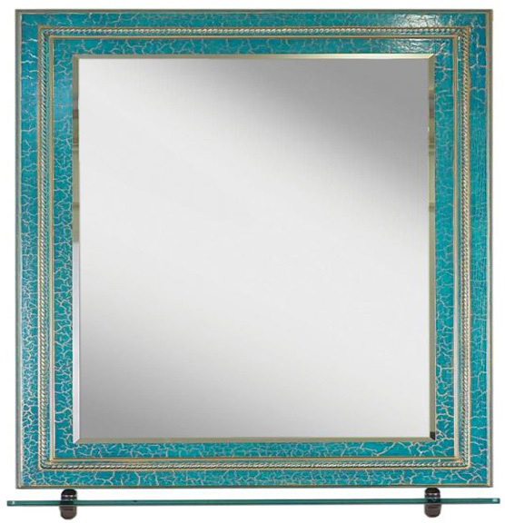 Зеркало Misty Fresko 90 краколет/зелёный патина