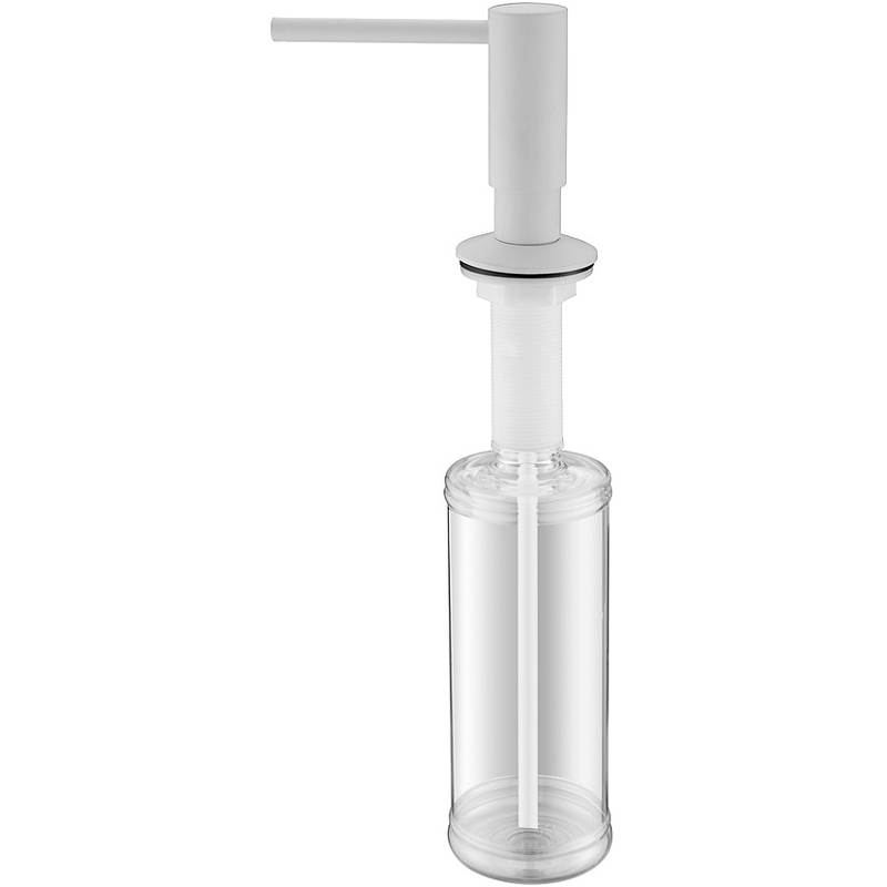 Дозатор Paulmark Decus D004-431 белый матовый 350 мл