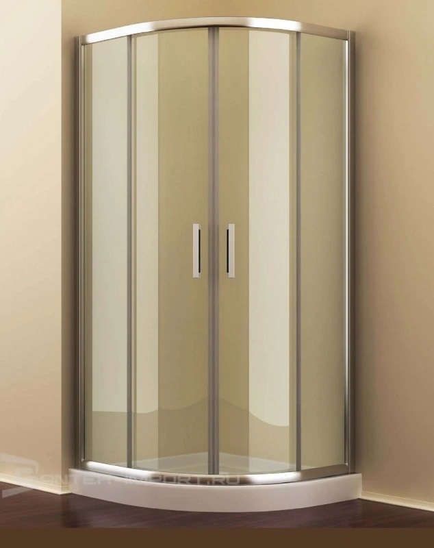 Душевой уголок Romance Collection Umea 100 с двумя раздвижными дверьми UM.R1.100.SDTG.CR