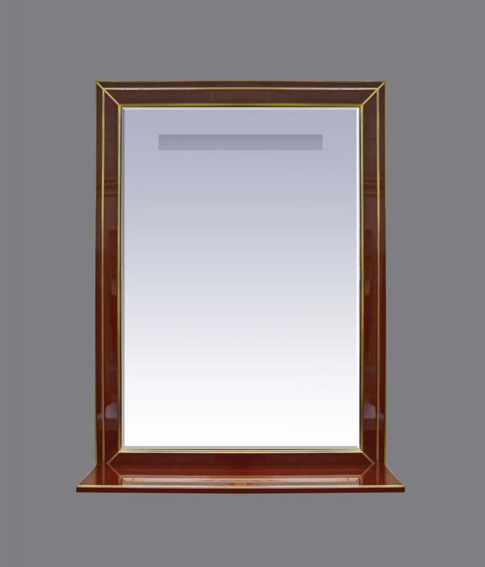 Зеркало Misty Vena 90 бордо/патина