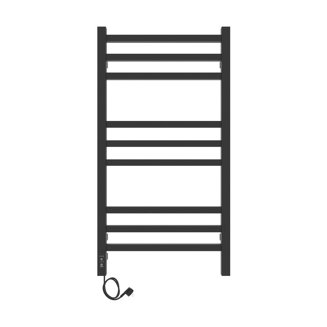 Электрический полотенцесушитель Laris Астор П9 700х350 черный левый