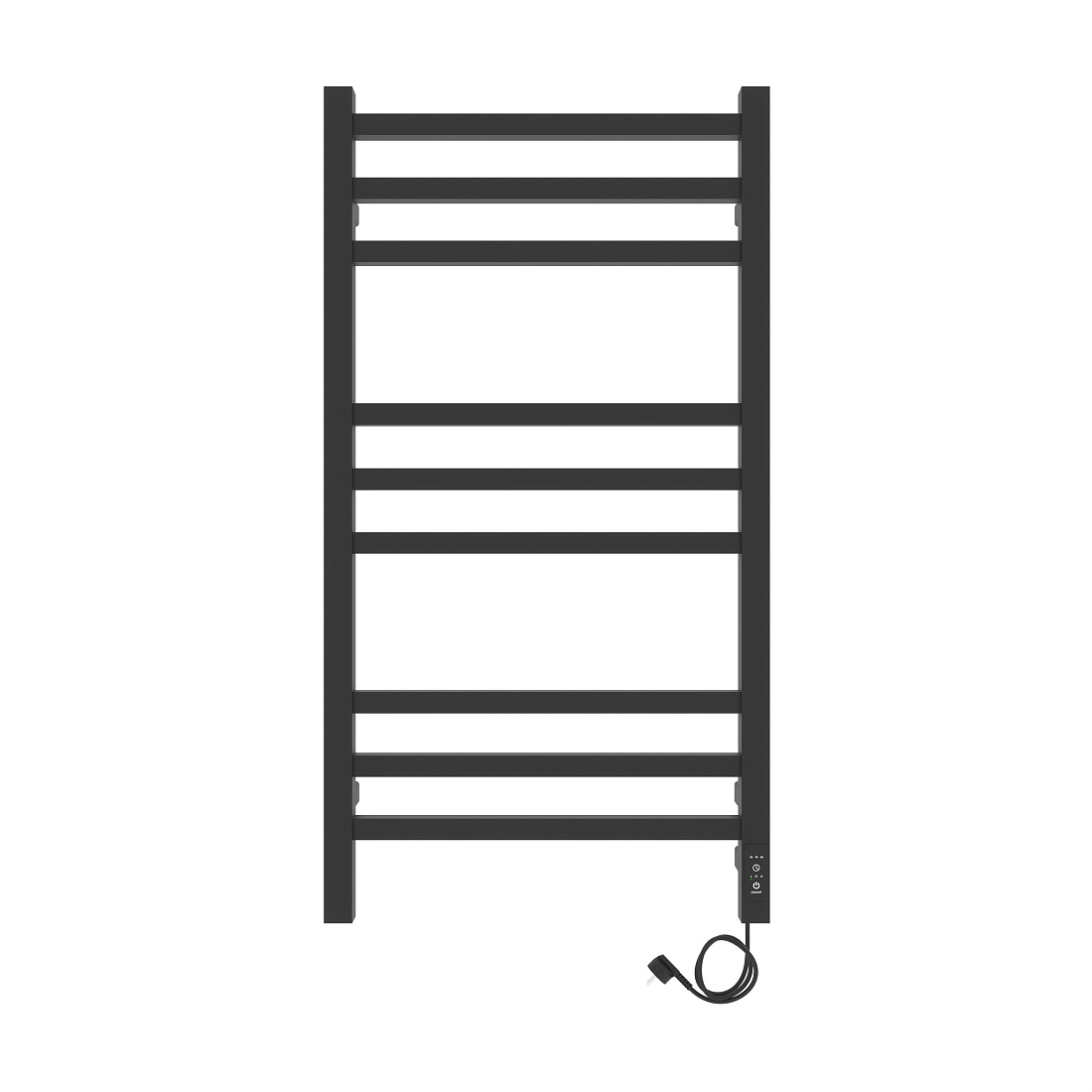 Электрический полотенцесушитель Laris Астор П9 700х350 черный правый