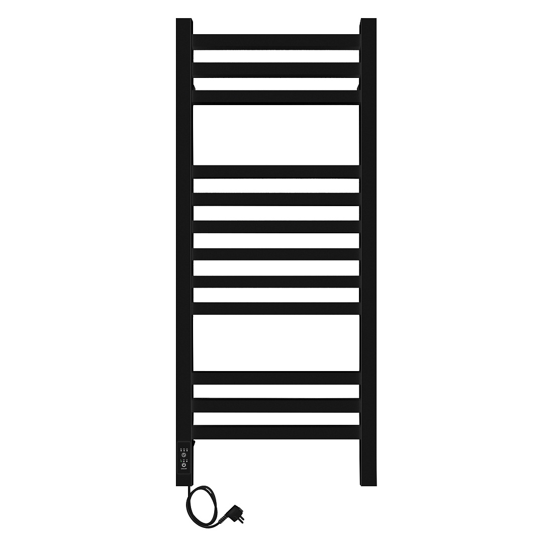 Электрический полотенцесушитель Laris Астор П12 900х350 черный левый