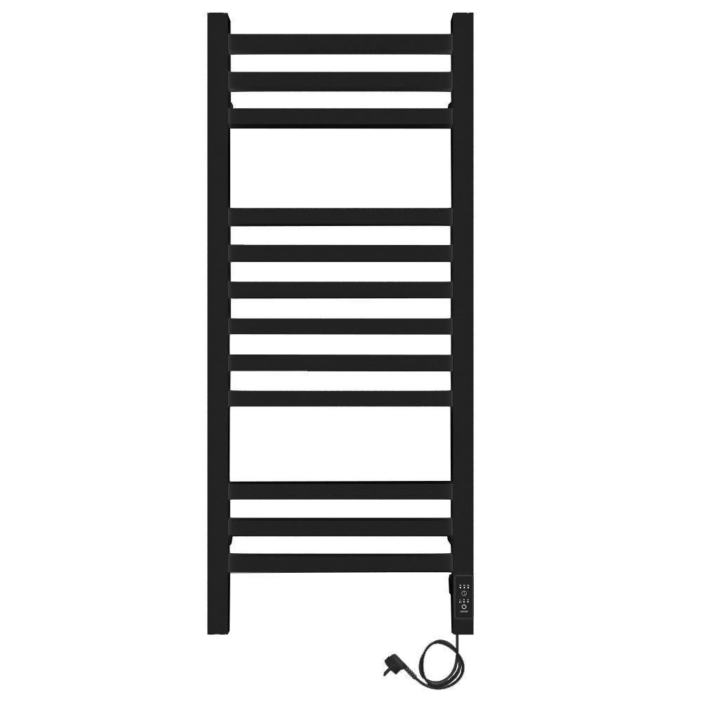 Электрический полотенцесушитель Laris Астор П12 900х350 черный правый