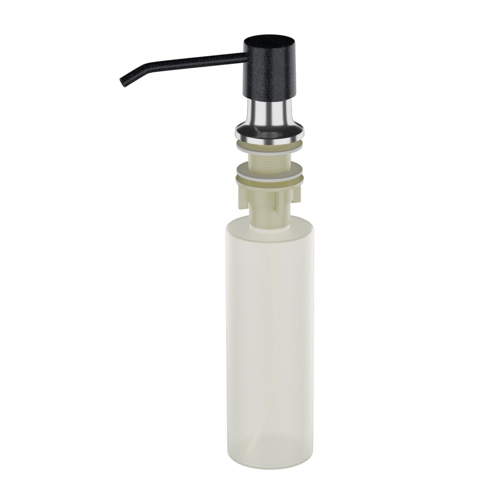 Дозатор Ulgran Classic U-01-308 черный для жидких моющих средств