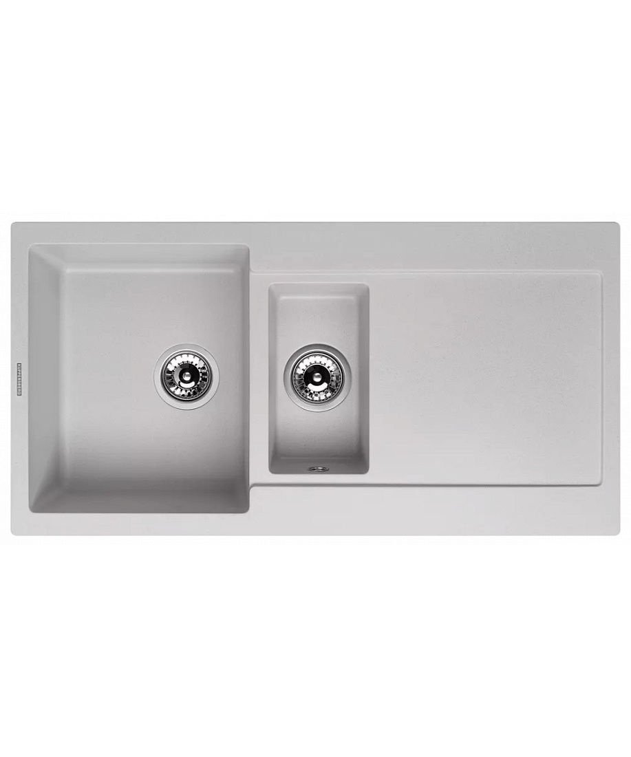 Мойка кухонная Kuppersberg Modena 1,5B2D Grey встраиваемая