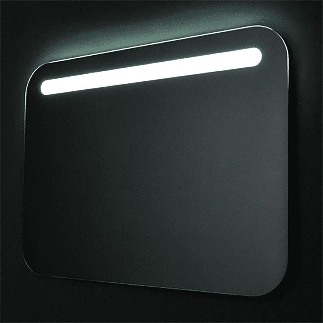 Зеркало Aquanika Basic 80х55 с подсветкой, датчик движения