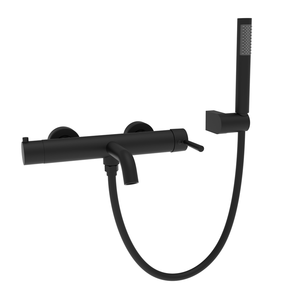 Смеситель для ванны с душем Raiber Graceful RPB-003 черный