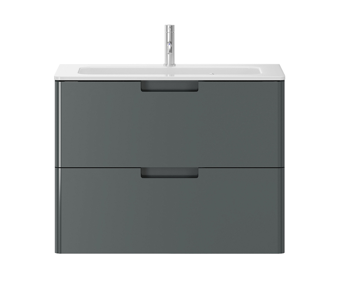 Тумба с раковиной Creto Bravo Gray 80