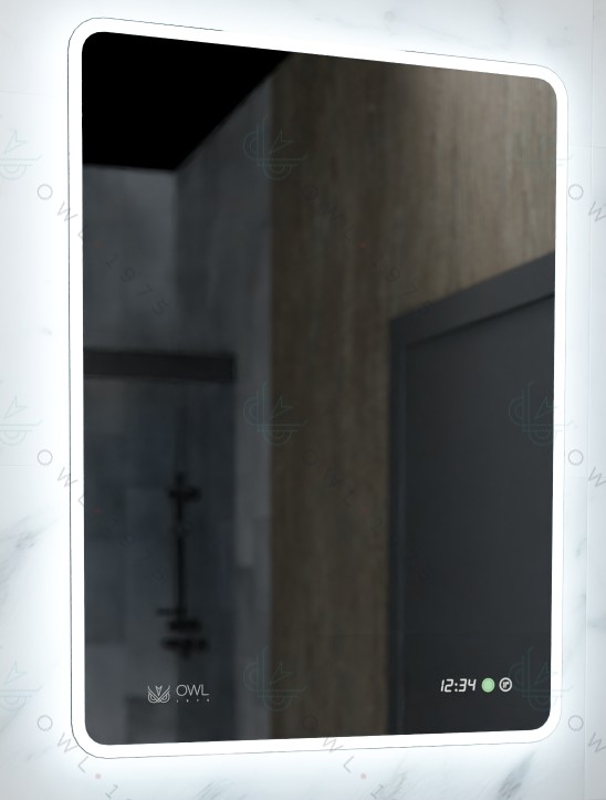 Зеркало Owl 1975 Skansen 60х80 с подсветкой и сенсором