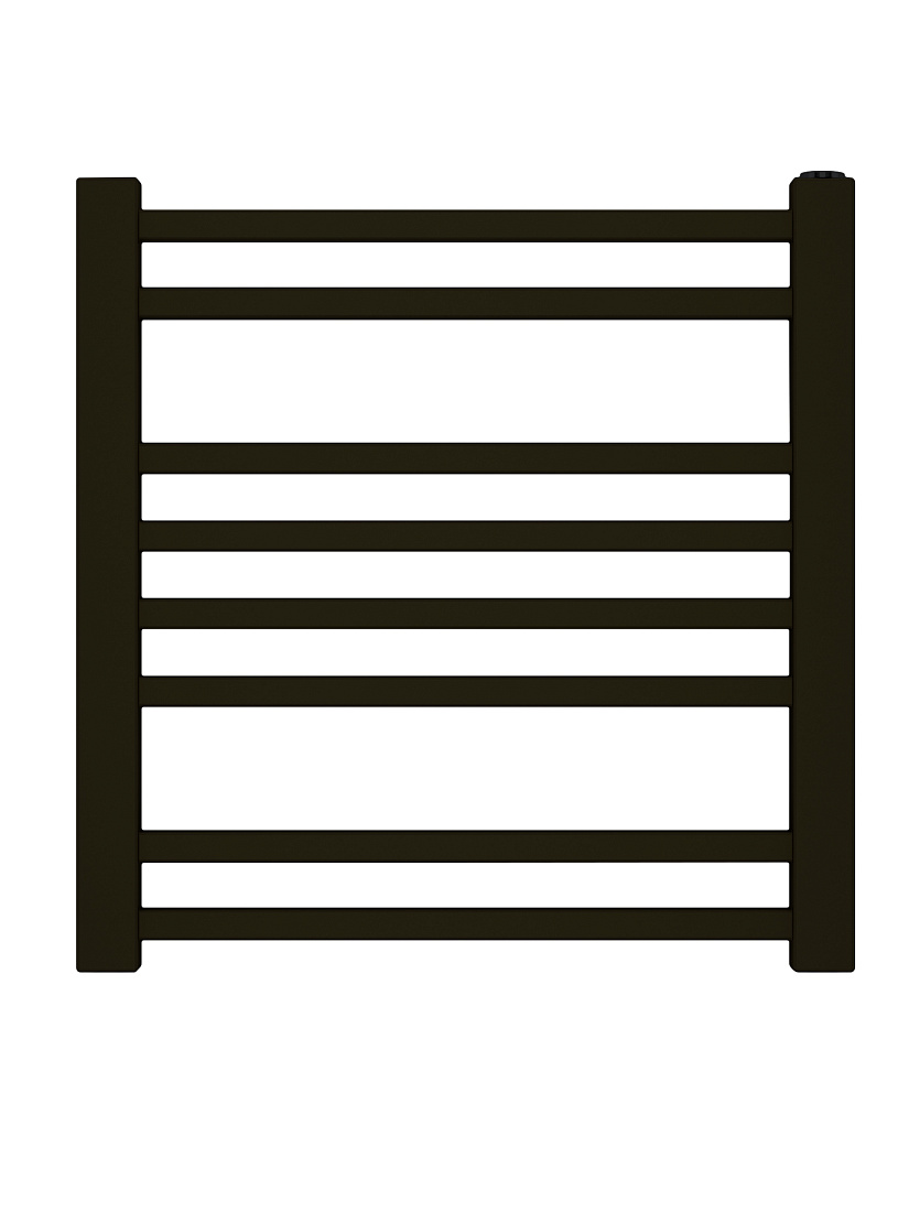 Электрический полотенцесушитель Terma Bone 510/500 RAL 9005 черный матовый