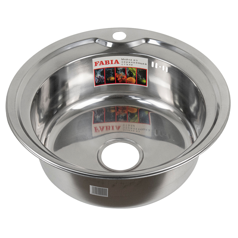 Мойка кухонная Fabia 051 сатин