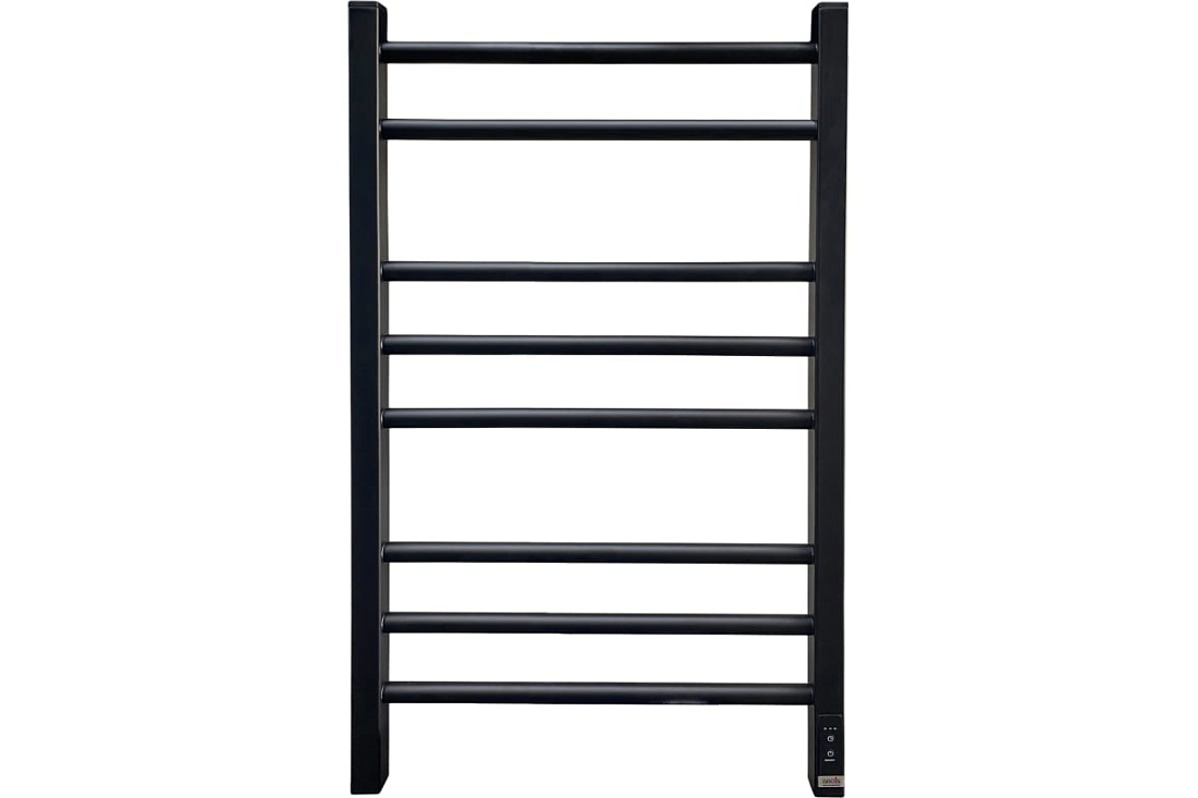 Электрический полотенцесушитель Grois Alex GR-102 400/800 П8 RAL9005 U черный матовый