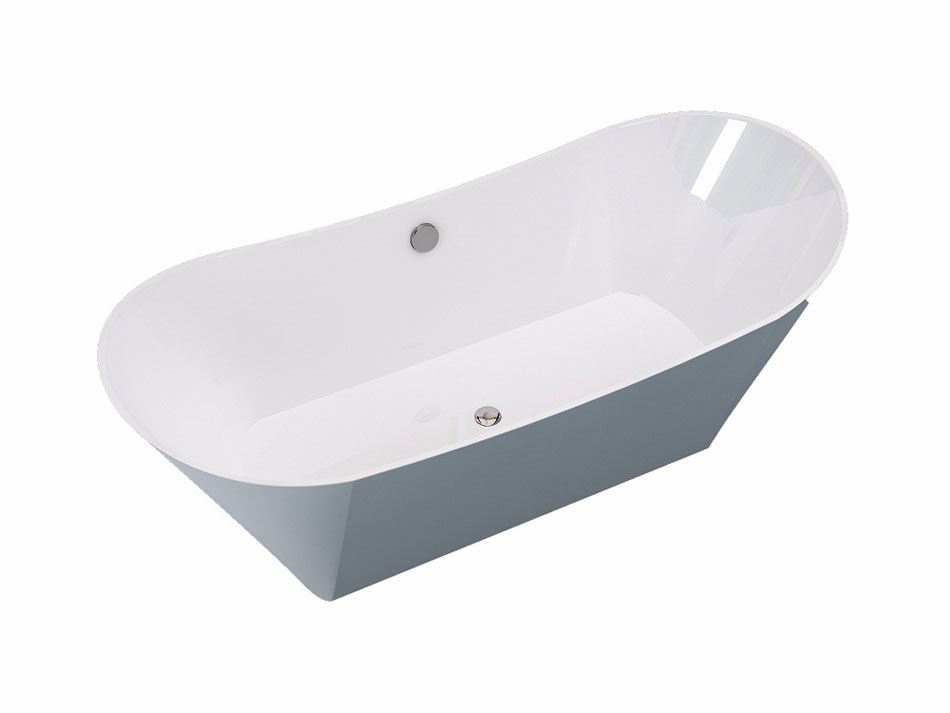 Ванна из искусственного камня ESSE Borax 179x79 белая