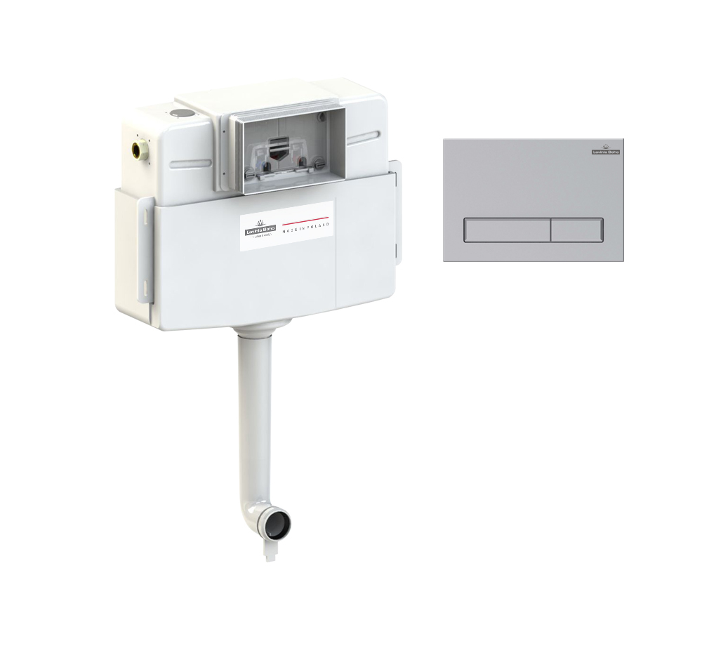 Комплект бачка скрытого монтажа для приставного унитаза 2 в 1 Lavinia Boho Relfix 77030027