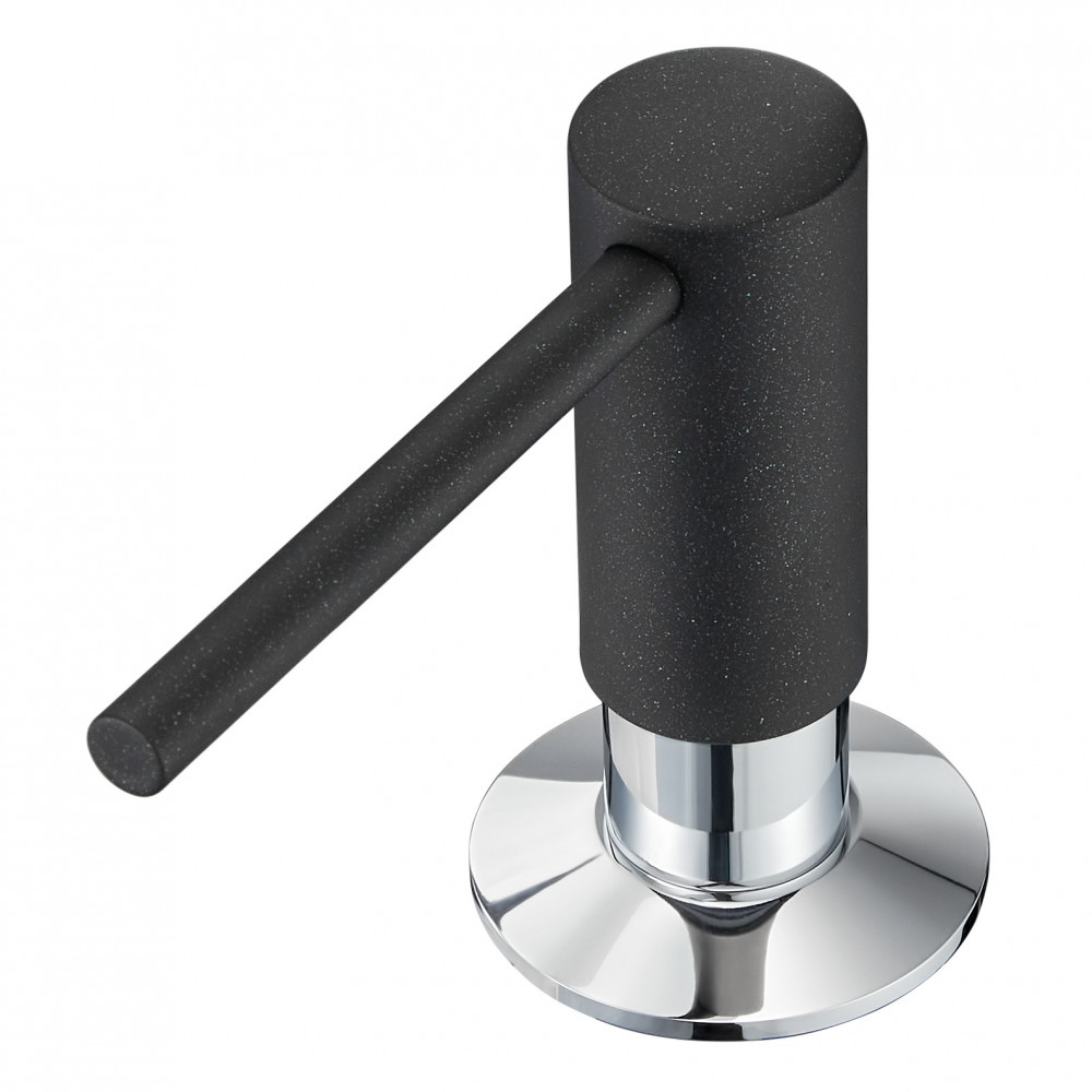 Дозатор Milacio Ultra MC.931.MB для моющего средства. черный матовый