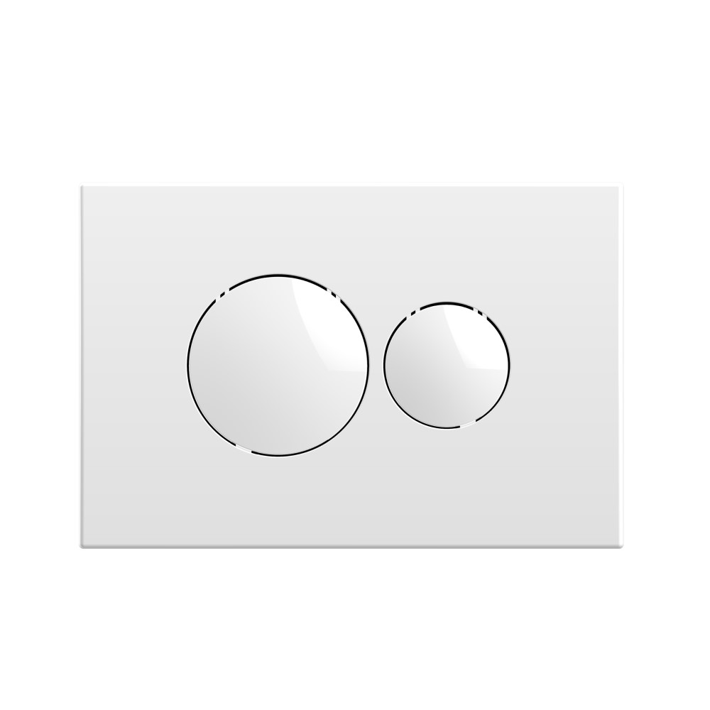 Кнопка смыва Nova NV7310 белая