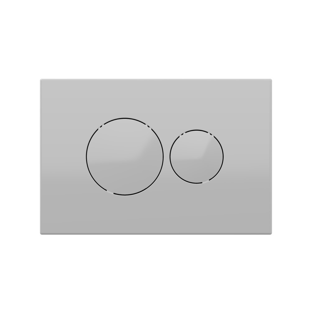 Кнопка смыва Nova NV7311 серая