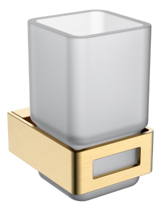 Стакан для зубных щеток Boheme Q 10944-MG золото матовое