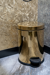 Мусорное ведро Boheme Imperiale 10426 золото