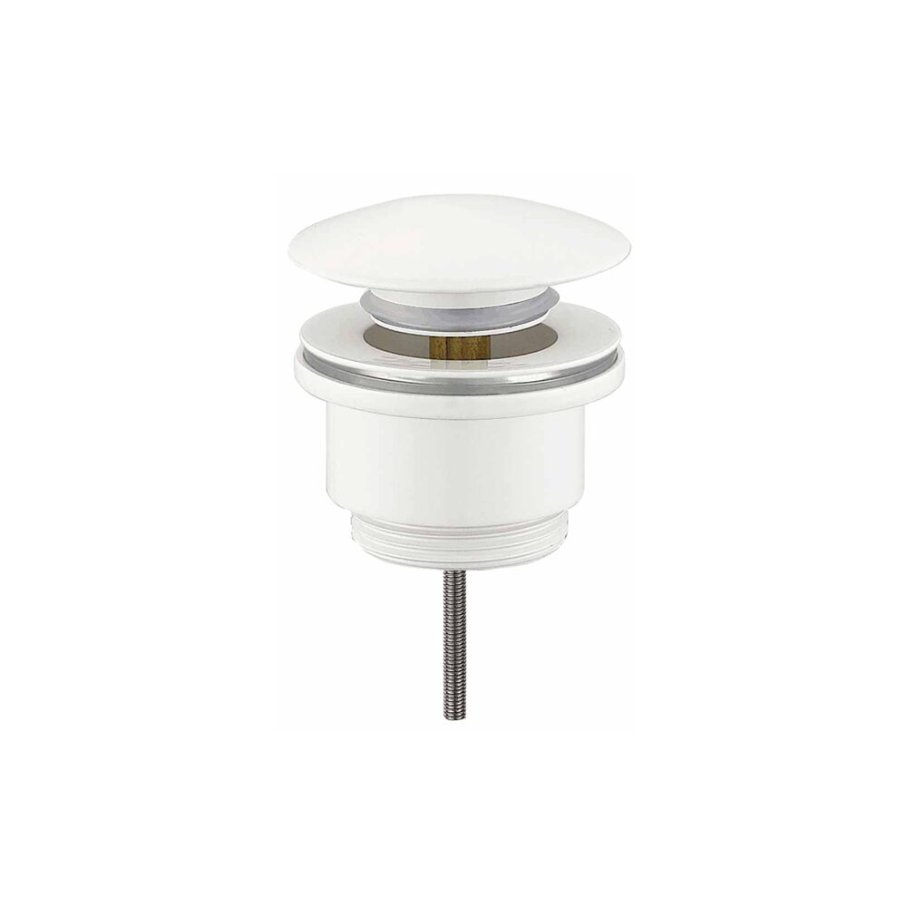 Донный клапан для раковины Gid G-60W универсальный, белый